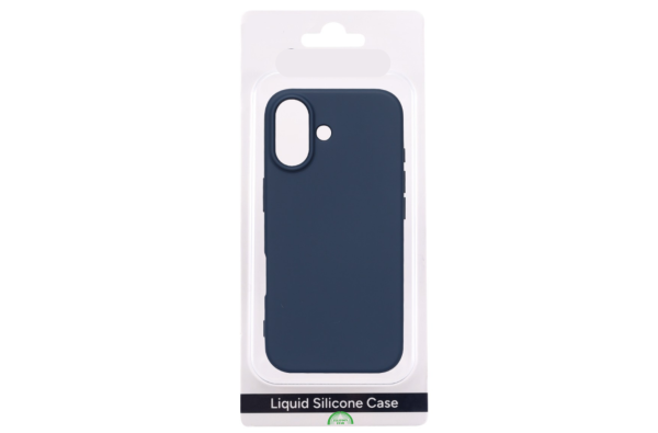 Hoesje voor Samsung Galaxy A07 Donkerblauw Liquid Silicone Soft Case