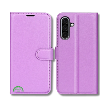 Hoesje voor Samsung Galaxy A36 Paars Bookcase Sterke magnetische sluiting