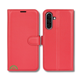 Hoesje voor Samsung Galaxy A56 Rood Bookcase Sterke magnetische sluiting