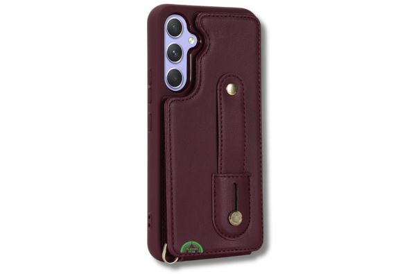 Samsung Galaxy S26 Luxe Bookcase Hoesje met Pasjeshouder Rood