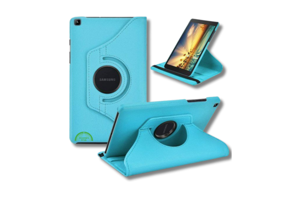 Hoesje voor Samsung A9 Plus Blauw Bookcase met Kickstand Slank licht en stevig