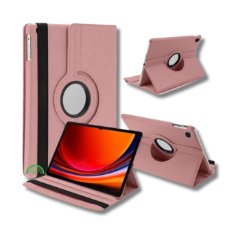 Hoesje voor Samsung A11 Plus Roze Bookcase met Kickstand