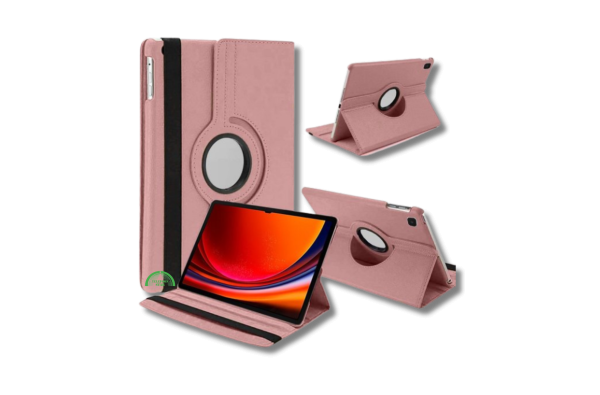 Hoesje voor Samsung A9 Plus Roze Bookcase met Kickstand