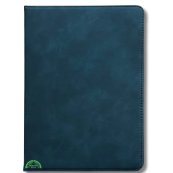 Hoesje voor Samsung A11 Plus Donker Blauw Bookcase met Kickstand Slank licht en stevig