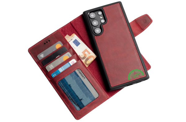 Luxe 2-in-1 Bookcase Hoesje Rood - Samsung Galaxy S-serie