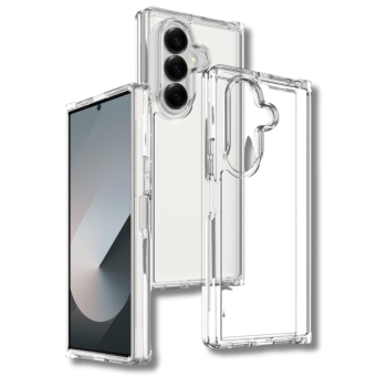 Samsung Galaxy Z Fold 7 Crystal Clear Hybrid Armor Hoesje Transparant