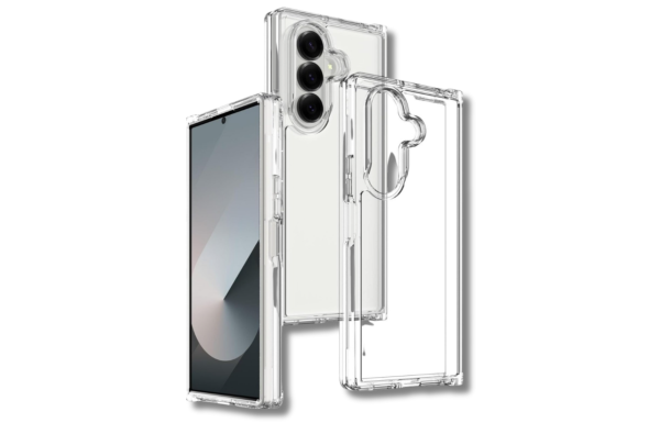 Samsung Galaxy Z Fold 7 Crystal Clear Hybrid Armor Hoesje Transparant