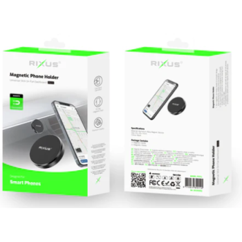 Magnetische Telefoonhouder Mini Zwart Compact & Krachtig 215t