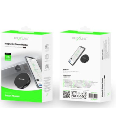 Magnetische Telefoonhouder Mini Zwart Compact & Krachtig 215t