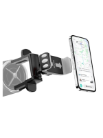 Universele Autohouder voor Ventilatierooster &ndash; Zwart &ndash; Stevige Grip & 360&deg; Draaibaar