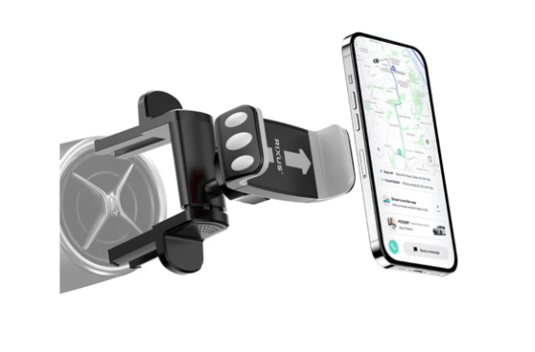 Universele Autohouder voor Ventilatierooster – Zwart – Stevige Grip & 360° Draaibaar