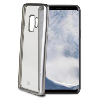 Samsung Galaxy S9 Plus transparante grijse lasermatt hoes