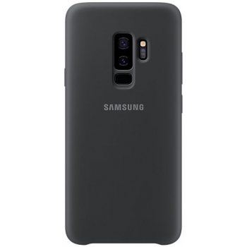 Originele Samsung Galaxy S9+ silicone achterkant hoesje in zwart