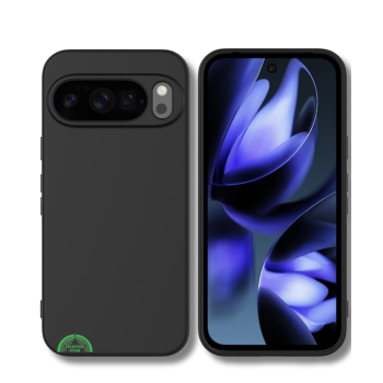 Google Pixel 10 Zwart Soft Touch Siliconen Hoesje Slanke Bescherming