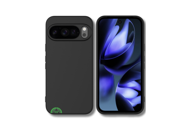 Google Pixel 10 Zwart Soft Touch Siliconen Hoesje Slanke Bescherming