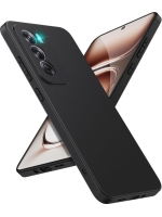 Hoesje Oppo Reno 12 5G | Siliconen | Hoogwaardige bescherming | Zwart