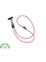 Universeel Telefoonkoord Roze &ndash; Verstelbaar met Bevestigingsplaatje