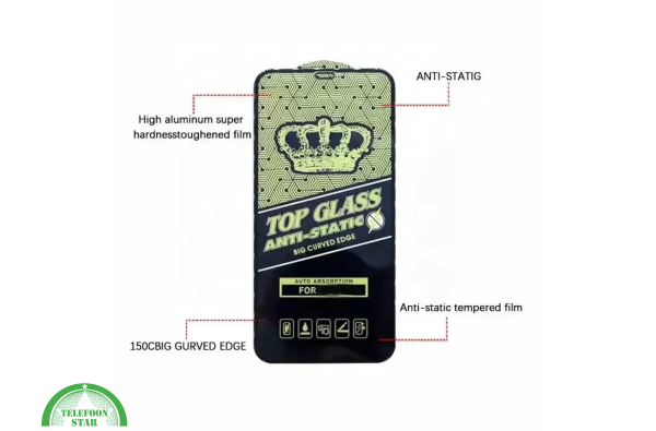 Privacy Screenprotector voor iPhone 17 Air – Top Glass Anti-Static Bescherming