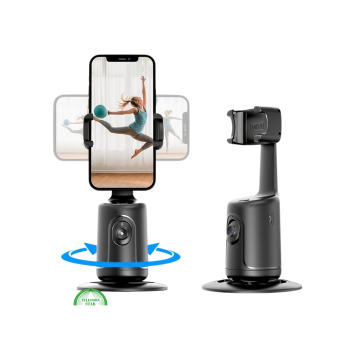 Auto Tracking Smartphone Houder – 360° Volgfunctie Zonder App | Telefoonstar