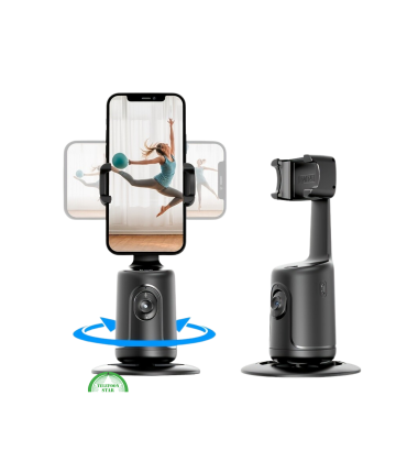 Auto Tracking Smartphone Houder – 360° Volgfunctie Zonder App | Telefoonstar