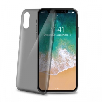 Celly Ultra Thin TPU Smoke for iPhone X