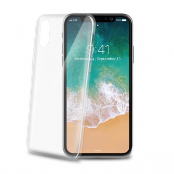 Celly Ultra Thin for iPhone X Transparant