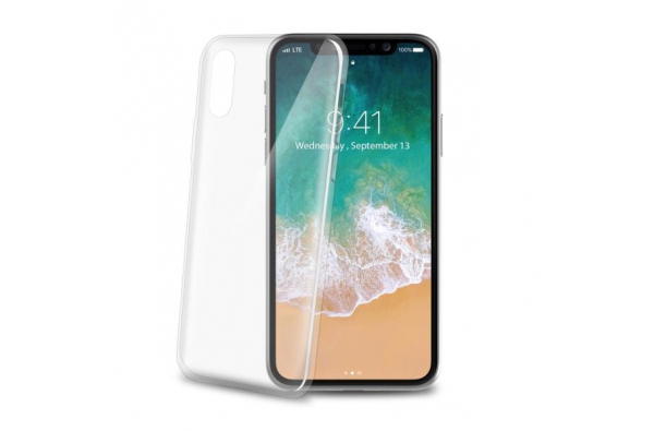 Celly Ultra Thin for iPhone X Transparant