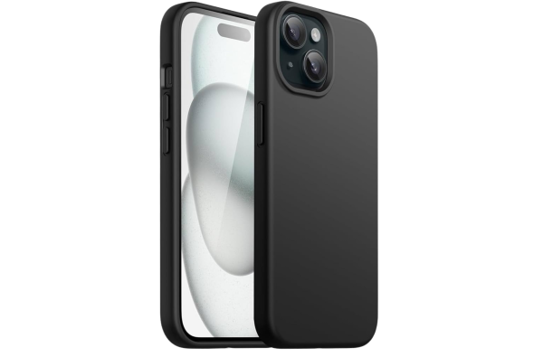 Zwarte Siliconen Case iPhone – Flexibele Backcover