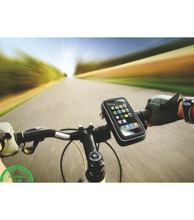 Fietshouder XXXL voor Smartphone – Waterdicht & Stuurbevestiging | Telefoonstar