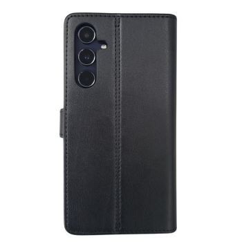 Bookcase Hoesje Samsung Galaxy – Zwart Leerlook met Pasjeshouder
