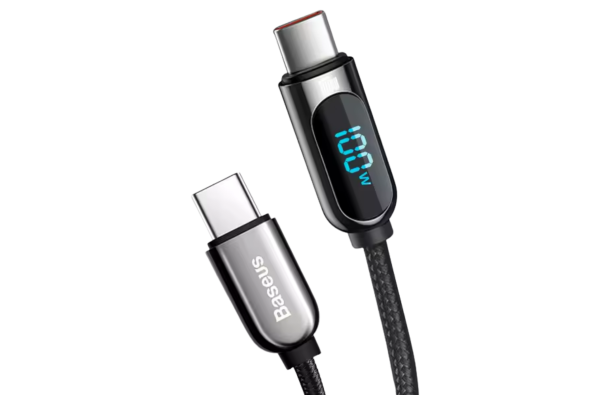 USB-C naar USB-C Oplaadkabel met LED Indicator &ndash; 2 Meter