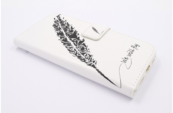 iPhone 7 ‘Ganzenveer’ Print Eco-Leer Hoesje