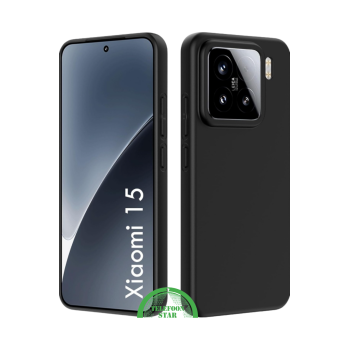 Xiaomi Redmi 15 5G – Zwart Soft-Touch Hoesje