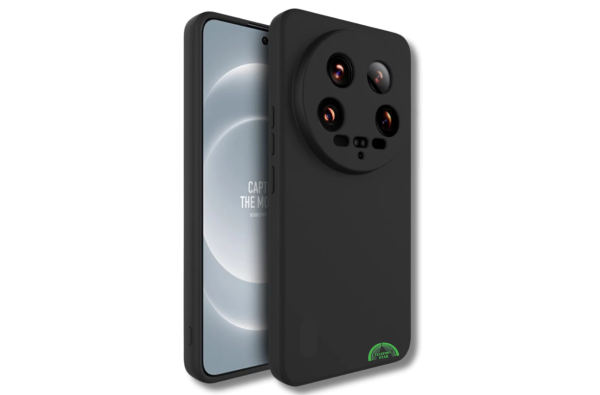 Hoesje Xiaomi 14 Ultra &ndash; Zwart Siliconen Softcase met Camera Bescherming