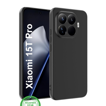 Xiaomi 15T Pro – Zwart Soft-Touch Hoesje