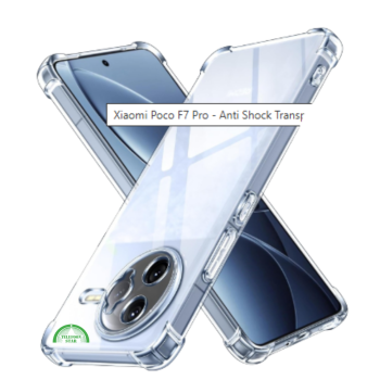 Hoesje voor Xiaomi POCO F7 Pro Transparant Anti-Shock