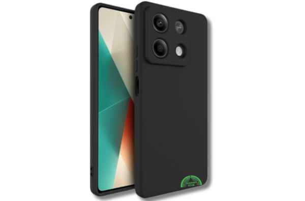 Hoesje voor Xiaomi Redmi Note 13 Pro 5G Zwart licht en strak