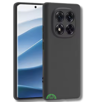 Hoesje voor Xiaomi Redmi Note 15 Plus Zwart Siliconen