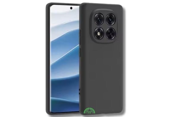 Hoesje voor Xiaomi Redmi Note 15 Plus Zwart Siliconen