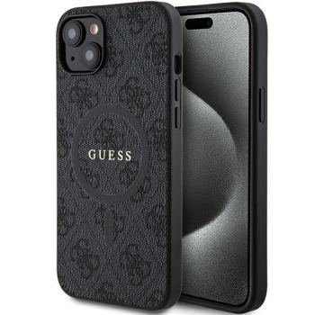 iPhone 15 MagSafe Hoesje | Guess Hoesje | Zwart