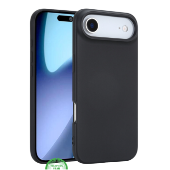 Zwart Soft Touch Hoesje voor iPhone 17 Air – Slank, Stijlvol & Beschermend | Telefoonstar