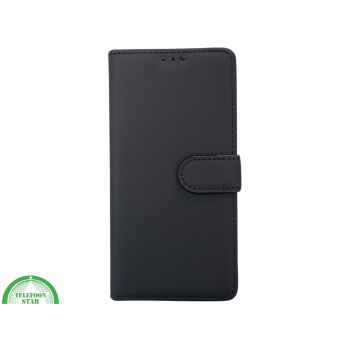 Bookcase Hoesje iPhone 17 Zwart – met Pasjeshouder & Standfunctie