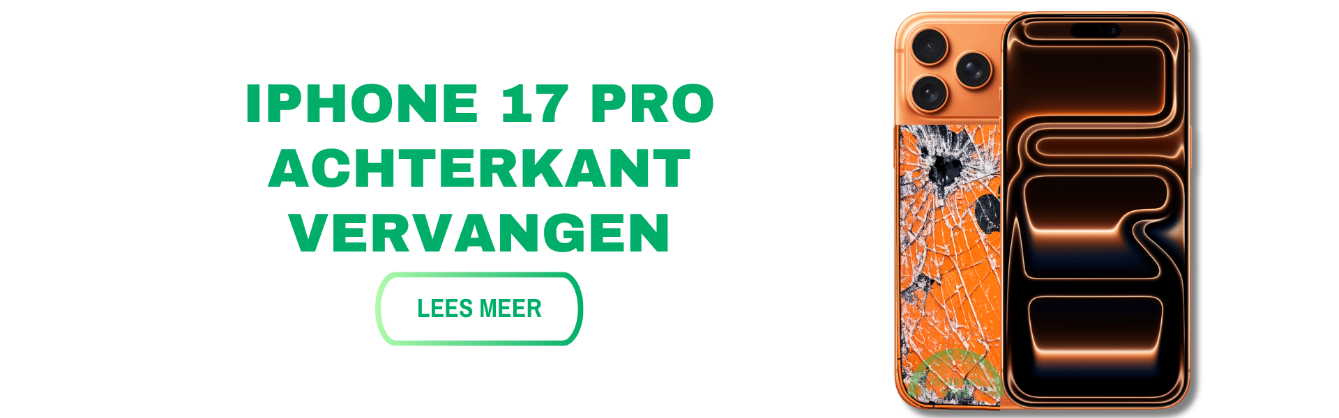 iPhone 17 Pro achterkant reparatie Telefoonstar
