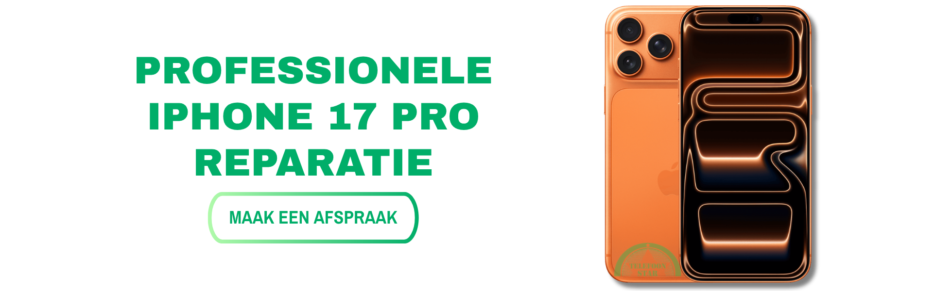 iPhone 17 Pro reparatie Telefoonstar Ede