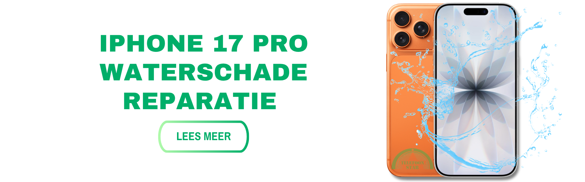 iPhone 17 Pro waterschade reparatie Telefoonstar