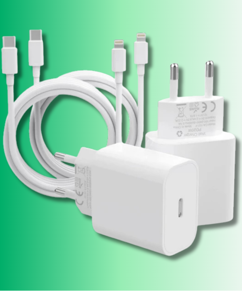 Wat is het verschil tussen 20W 25W en 45W opladers?
